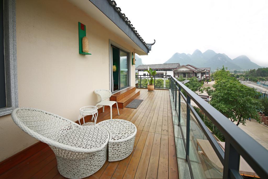 Guilin River View Villa Bilik gambar